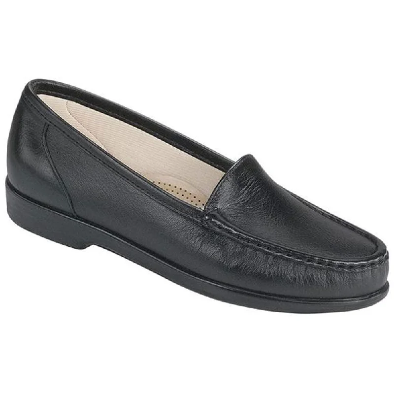 Women's Geometric - Patterned Loafers in Multicolor for a Fashion - Forward LookSAS Simplify Loafer Black Leather (Women's) Women's Geometric - Patterned Loafers in Multicolor for a Fashion - Forward LookSAS Simplify Loafer Black Leather (Women's)