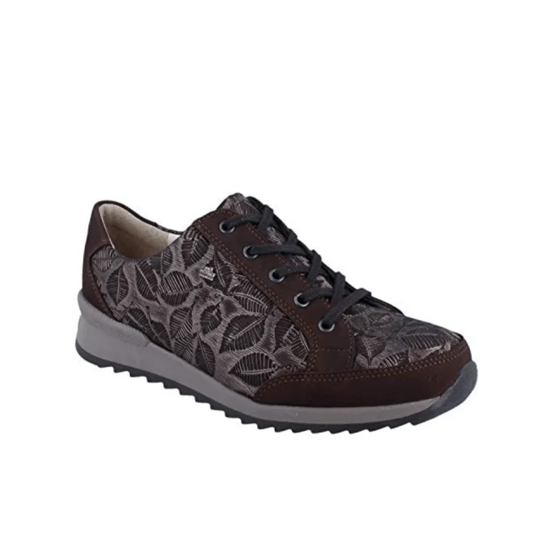 Women's Patent Leather Oxfords with a Glossy Finish in Gold for a Glamorous Night OutFinn Comfort Women's Pordenone - Brown Patagonia/Leaves Women's Patent Leather Oxfords with a Glossy Finish in Gold for a Glamorous Night OutFinn Comfort Women's Pordenone - Brown Patagonia/Leaves