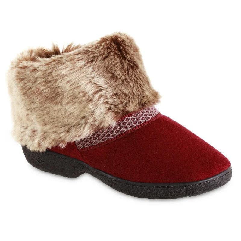 Foldable Women's Slippers with a Compact Design in Purple for Travel ConvenienceWomen's Microsuede Mallory Boot Slippers Foldable Women's Slippers with a Compact Design in Purple for Travel ConvenienceWomen's Microsuede Mallory Boot Slippers