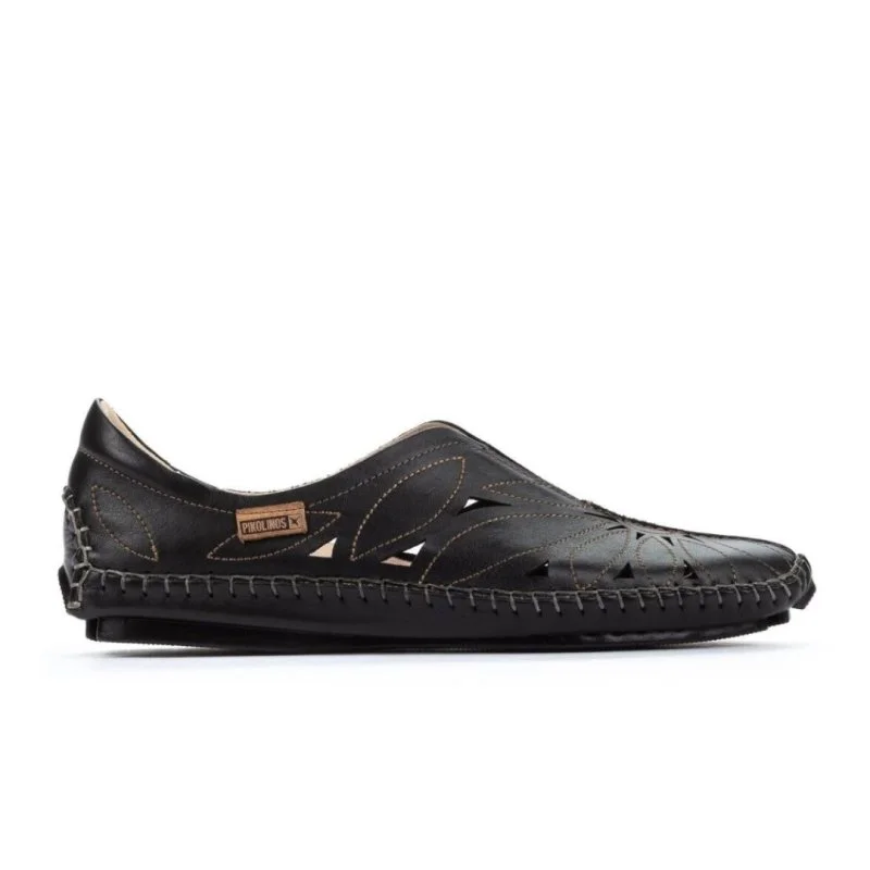 Women's Premium Leather Tassel Loafers in Dark Brown for a Classic Office LookPikolinos Women's Jerez 578-7399 - Black Women's Premium Leather Tassel Loafers in Dark Brown for a Classic Office LookPikolinos Women's Jerez 578-7399 - Black