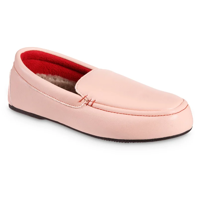Women's Slippers with a Quilted Pattern in Gray for Added StyleWomen's synthetic Leather Vivienne Moccasin Slipper Women's Slippers with a Quilted Pattern in Gray for Added StyleWomen's synthetic Leather Vivienne Moccasin Slipper