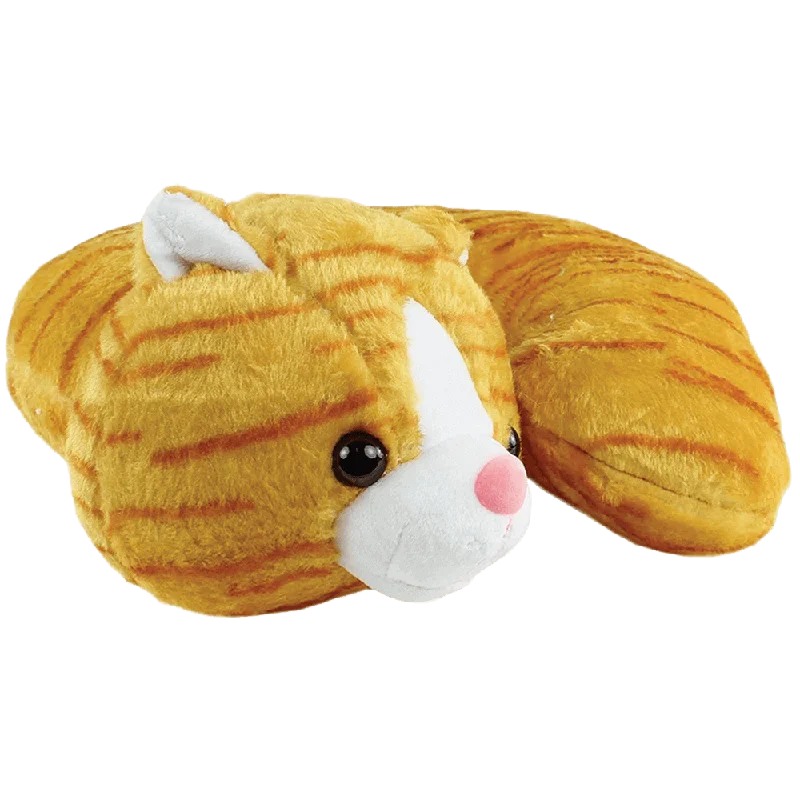 Memory Foam Women's Slippers with a Slip - On Design in Navy for Easy WearTabby Cat Pillow Pal Memory Foam Women's Slippers with a Slip - On Design in Navy for Easy WearTabby Cat Pillow Pal