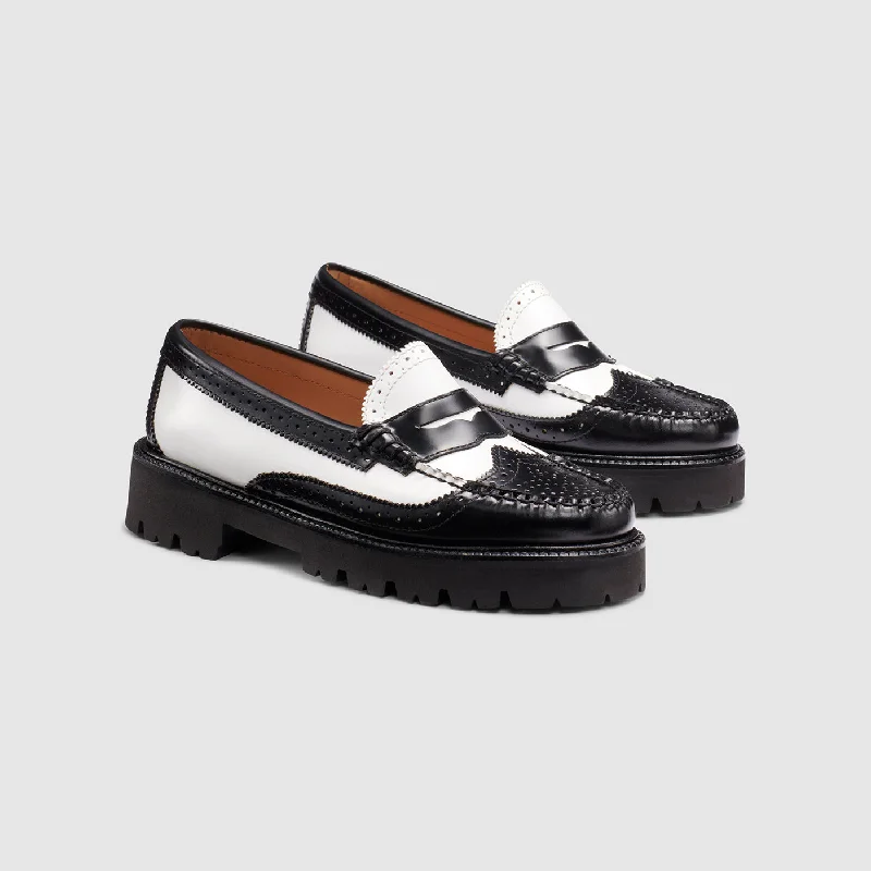 Sustainable Women's Recycled Material Loafers in Gray for Eco - Conscious ShoppersWOMENS WHITNEY BROGUE SUPER LUG WEEJUNS LOAFER Sustainable Women's Recycled Material Loafers in Gray for Eco - Conscious ShoppersWOMENS WHITNEY BROGUE SUPER LUG WEEJUNS LOAFER