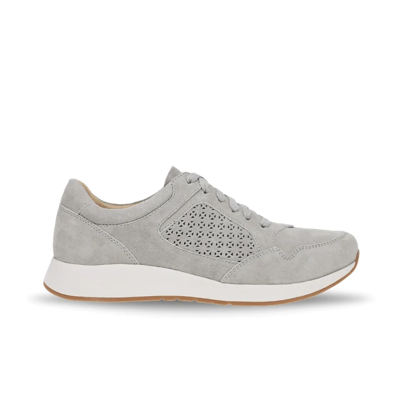 Women's Soft Suede Oxfords with Metal Eyelets in Burgundy for a Sophisticated TouchDansko Women's Catie - Grey Suede Women's Soft Suede Oxfords with Metal Eyelets in Burgundy for a Sophisticated TouchDansko Women's Catie - Grey Suede
