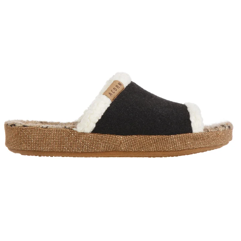 Women's Moccasin - Style Slippers with Fringe Detail in Brown for a Rustic LookWomen's Madison Slide with Cloud Cushion® Comfort Women's Moccasin - Style Slippers with Fringe Detail in Brown for a Rustic LookWomen's Madison Slide with Cloud Cushion® Comfort