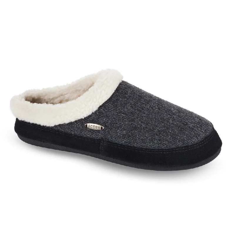 Women's Backless Slippers with a Furry Trim in Light Pink for a Cute and Casual LookWomen's Acorn® Mule Ragg with Cloud Cushion® Comfort Women's Backless Slippers with a Furry Trim in Light Pink for a Cute and Casual LookWomen's Acorn® Mule Ragg with Cloud Cushion® Comfort