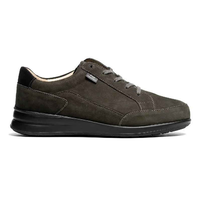 Sustainable Recycled Material Women's Oxfords in Gray for Eco - Conscious ShoppersFinn Comfort Women's Prato Rov/Black Nubuck Sustainable Recycled Material Women's Oxfords in Gray for Eco - Conscious ShoppersFinn Comfort Women's Prato Rov/Black Nubuck