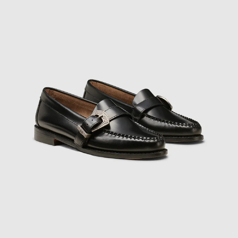 Women's Fur - Lined Loafers in Tan for a Cozy Winter OptionWOMENS MARION BUCKLE WEEJUNS LOAFER Women's Fur - Lined Loafers in Tan for a Cozy Winter OptionWOMENS MARION BUCKLE WEEJUNS LOAFER