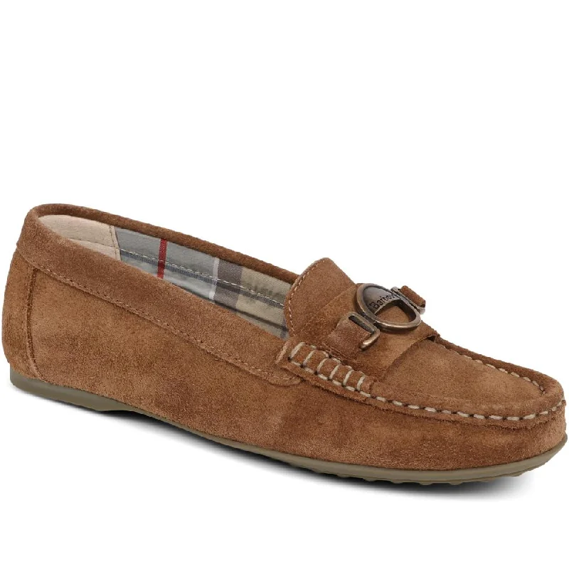 Women's Fur - Lined Loafers in Tan for a Cozy Winter OptionBarbour Leather Driving Shoes - BARBR39510 / 324 823 Women's Fur - Lined Loafers in Tan for a Cozy Winter OptionBarbour Leather Driving Shoes - BARBR39510 / 324 823