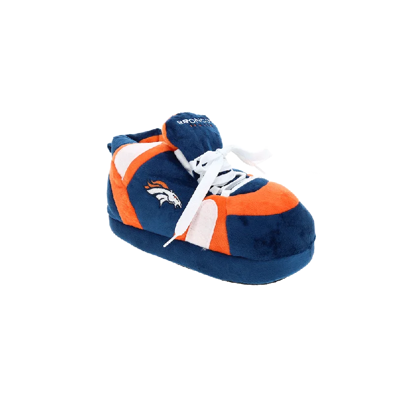 Women's Leather Slippers with a Hand - Stitched Design in Burgundy for DurabilityDenver Broncos Slippers Women's Leather Slippers with a Hand - Stitched Design in Burgundy for DurabilityDenver Broncos Slippers