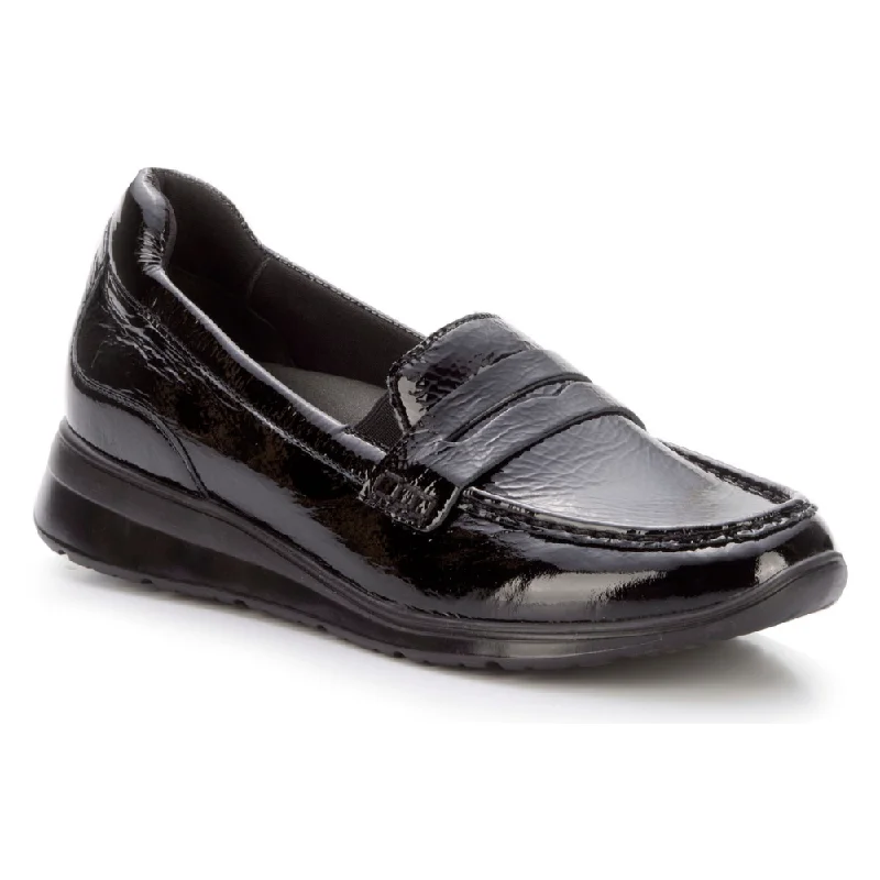 Women's Geometric - Patterned Loafers in Multicolor for a Fashion - Forward LookRos Hommerson Dannon Black Crinkle Patent Loafer (Women's) Women's Geometric - Patterned Loafers in Multicolor for a Fashion - Forward LookRos Hommerson Dannon Black Crinkle Patent Loafer (Women's)