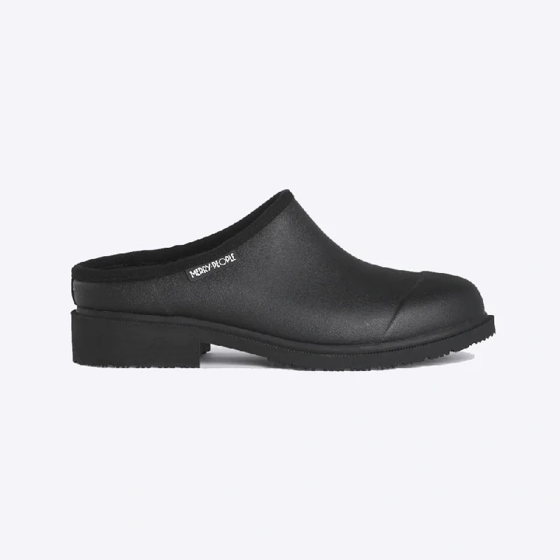 Sustainable Recycled Material Women's Oxfords in Gray for Eco - Conscious ShoppersBillie Clog in Black from Merry People Sustainable Recycled Material Women's Oxfords in Gray for Eco - Conscious ShoppersBillie Clog in Black from Merry People