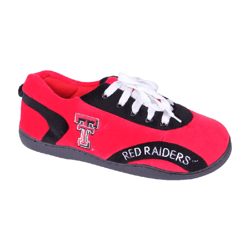 Women's Slippers with a Built - in Heel in Black for a Slightly Elevated LookTexas Tech Red Raiders All Around Slippers Women's Slippers with a Built - in Heel in Black for a Slightly Elevated LookTexas Tech Red Raiders All Around Slippers