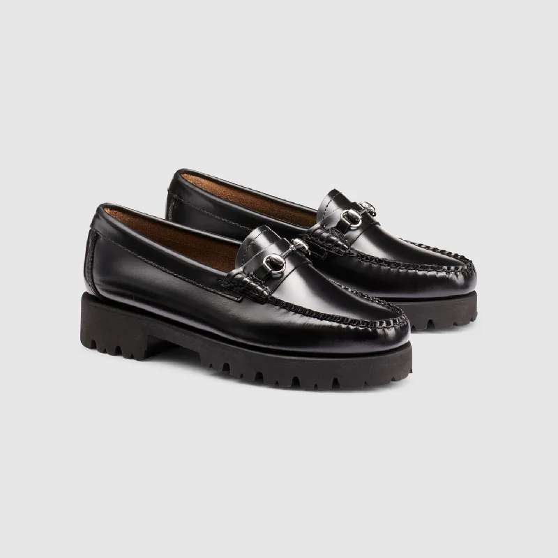 Sustainable Women's Recycled Material Loafers in Gray for Eco - Conscious ShoppersWomens Lianna Bit Super Lug Weejuns Loafer Sustainable Women's Recycled Material Loafers in Gray for Eco - Conscious ShoppersWomens Lianna Bit Super Lug Weejuns Loafer