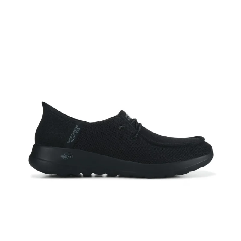 Waterproof Women's Loafers in Black for Rainy DaysSkechers Women's Slip Ins GO WALK Joy Idalis - Black Waterproof Women's Loafers in Black for Rainy DaysSkechers Women's Slip Ins GO WALK Joy Idalis - Black