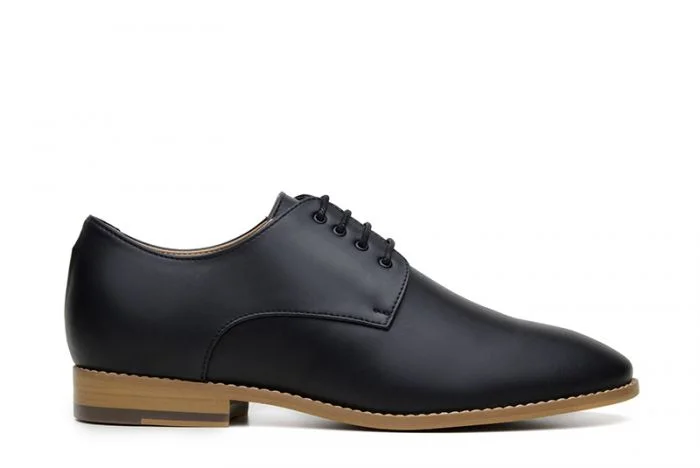 Women's Faux Fur - Lined Oxfords in Tan for a Cozy Winter OptionTeresa Derby in Black from Ahimsa (Wide Width) Women's Faux Fur - Lined Oxfords in Tan for a Cozy Winter OptionTeresa Derby in Black from Ahimsa (Wide Width)