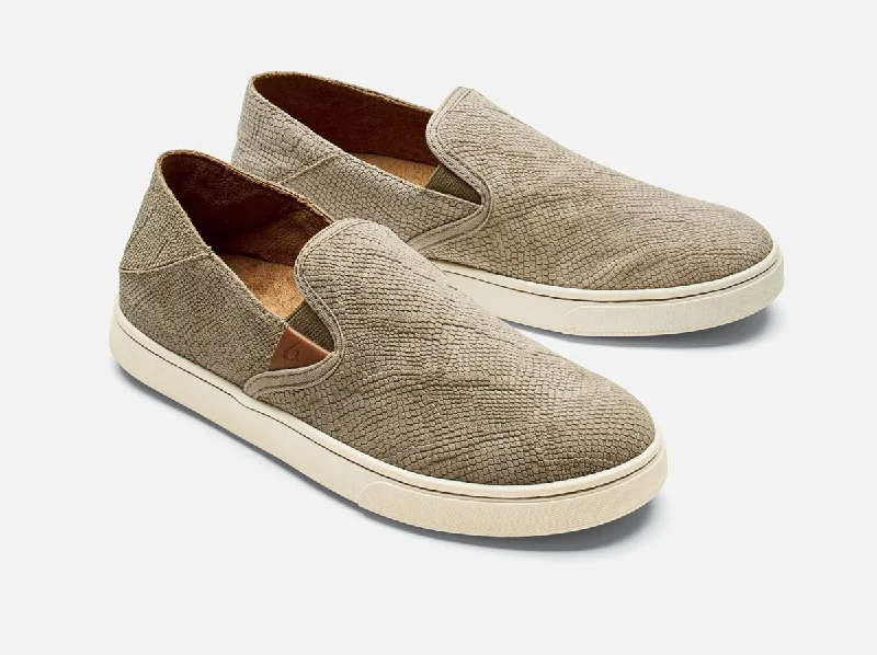 Adjustable Strap Women's Loafers in Tan for a Custom FitOlukai Pehuea Leather