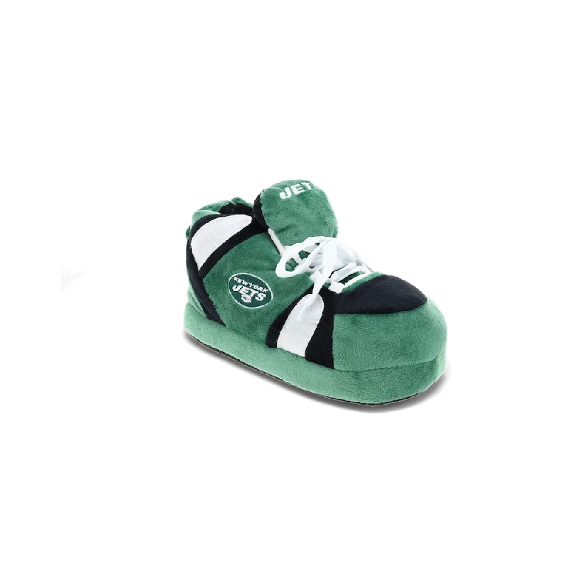 Women's Shearling Lined Slippers with a Fleece Upper in Tan for Ultimate WarmthNew York Jets Slippers Women's Shearling Lined Slippers with a Fleece Upper in Tan for Ultimate WarmthNew York Jets Slippers