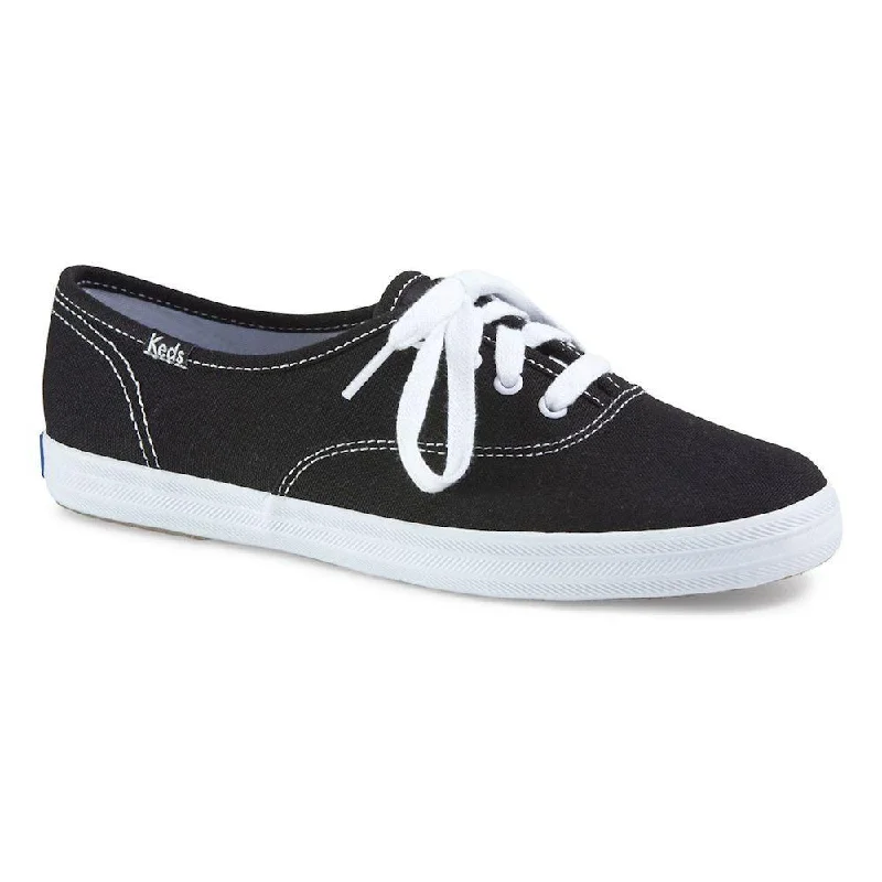 Women's Faux Fur - Lined Oxfords in Tan for a Cozy Winter OptionKeds Women's WF34100 Champion Originals Black Women's Faux Fur - Lined Oxfords in Tan for a Cozy Winter OptionKeds Women's WF34100 Champion Originals Black