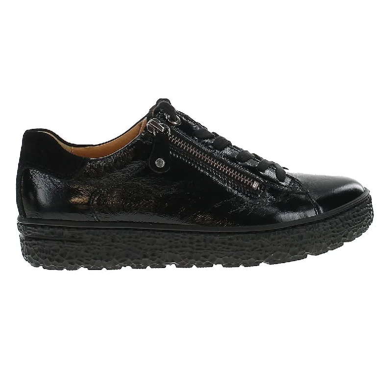 Waterproof Women's Oxfords in Black for Rainy DaysHartjes Women's Phil Black Patent Waterproof Women's Oxfords in Black for Rainy DaysHartjes Women's Phil Black Patent