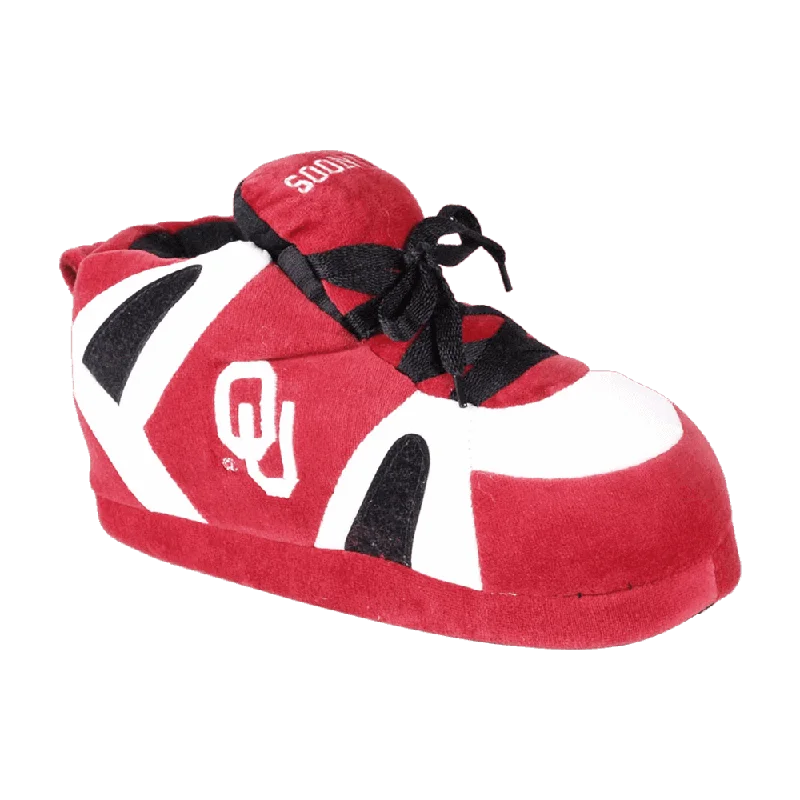 Vegan Leather Women's Slippers with a Padded Insole in Tan for a Cruelty - Free OptionOklahoma Sooners Vegan Leather Women's Slippers with a Padded Insole in Tan for a Cruelty - Free OptionOklahoma Sooners
