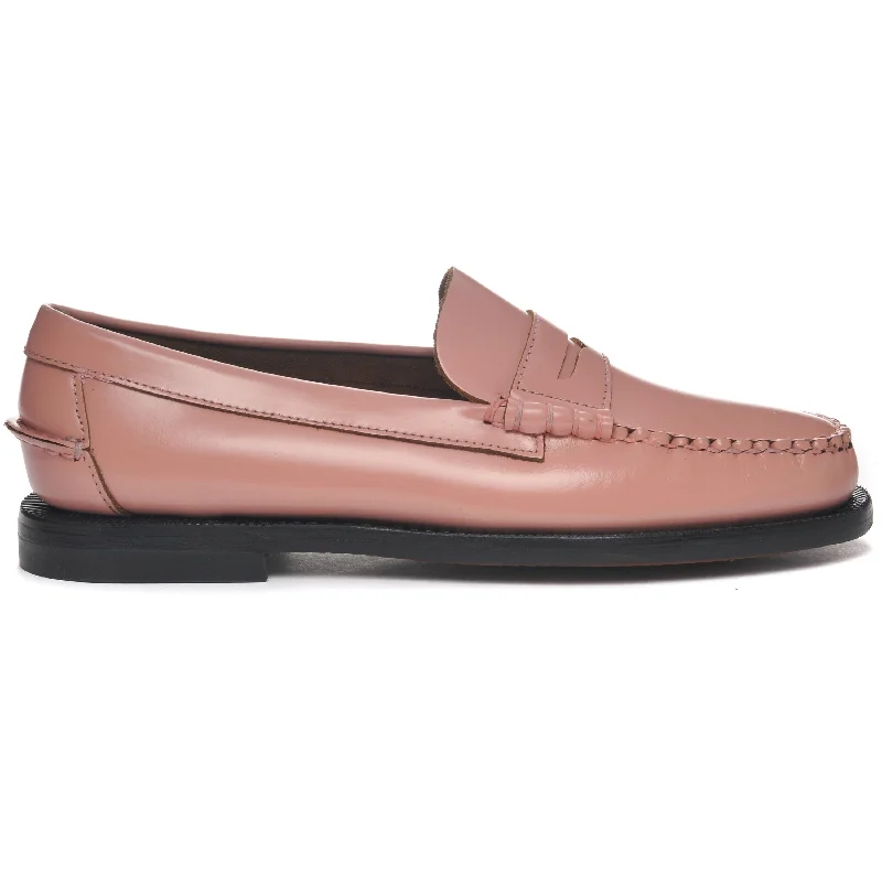 Women's Tassel - Trimmed Loafers with a Low Heel in Olive Green for a Trendy TwistClassic Dan Pigment Woman - Pink Blush Women's Tassel - Trimmed Loafers with a Low Heel in Olive Green for a Trendy TwistClassic Dan Pigment Woman - Pink Blush