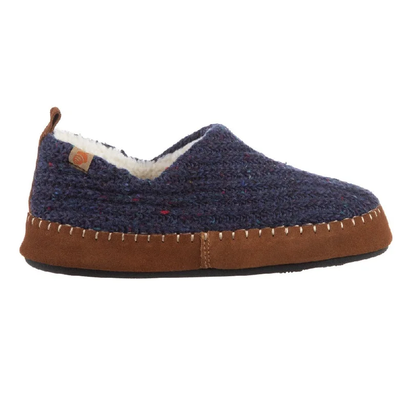 Memory Foam Women's Slippers with a Slip - On Design in Navy for Easy WearWomen's Sustainable Camden Slip-on Moc with Cloud Cushion® Comfort Memory Foam Women's Slippers with a Slip - On Design in Navy for Easy WearWomen's Sustainable Camden Slip-on Moc with Cloud Cushion® Comfort