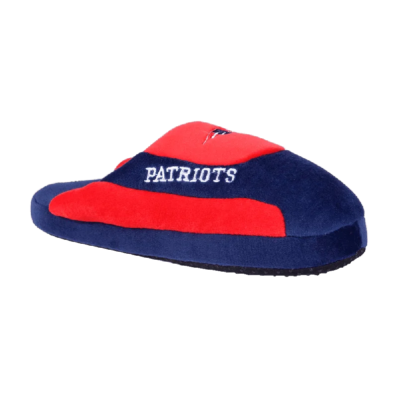 Plus Size Women's Open - Toe Slippers with a Velcro Strap in Black for Easy AdjustmentNew England Patriots Low Pro Plus Size Women's Open - Toe Slippers with a Velcro Strap in Black for Easy AdjustmentNew England Patriots Low Pro