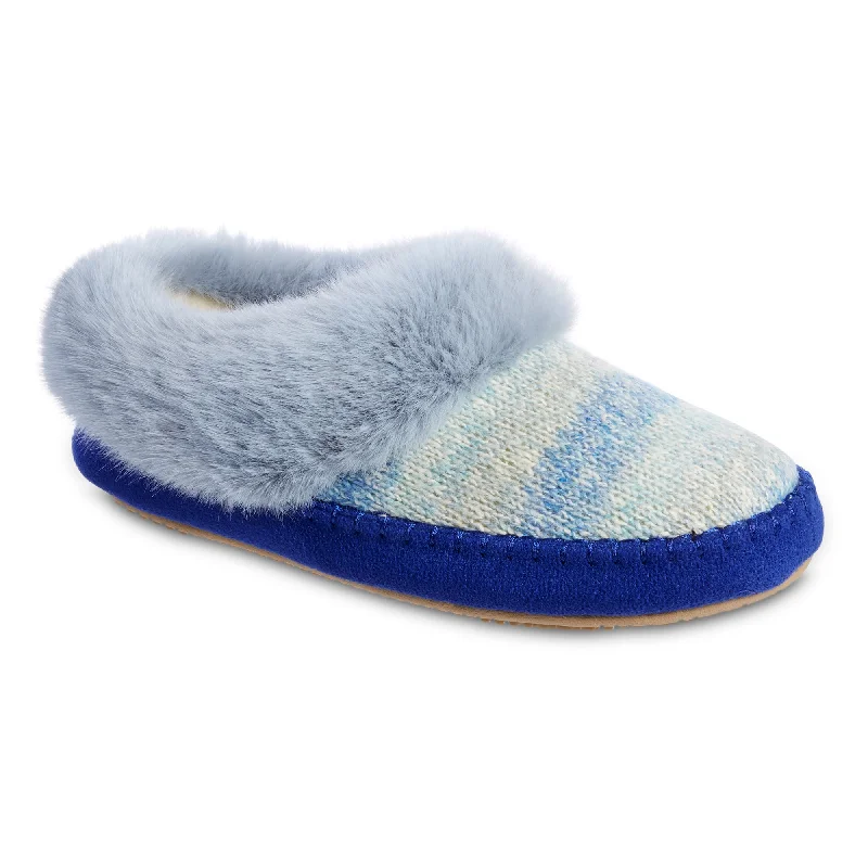 LED - Lighted Women's Slippers in Multicolor for a Fun and Functional FeatureWomen's Marni Short Bootie Slippers With Knit And Memory Foam LED - Lighted Women's Slippers in Multicolor for a Fun and Functional FeatureWomen's Marni Short Bootie Slippers With Knit And Memory Foam