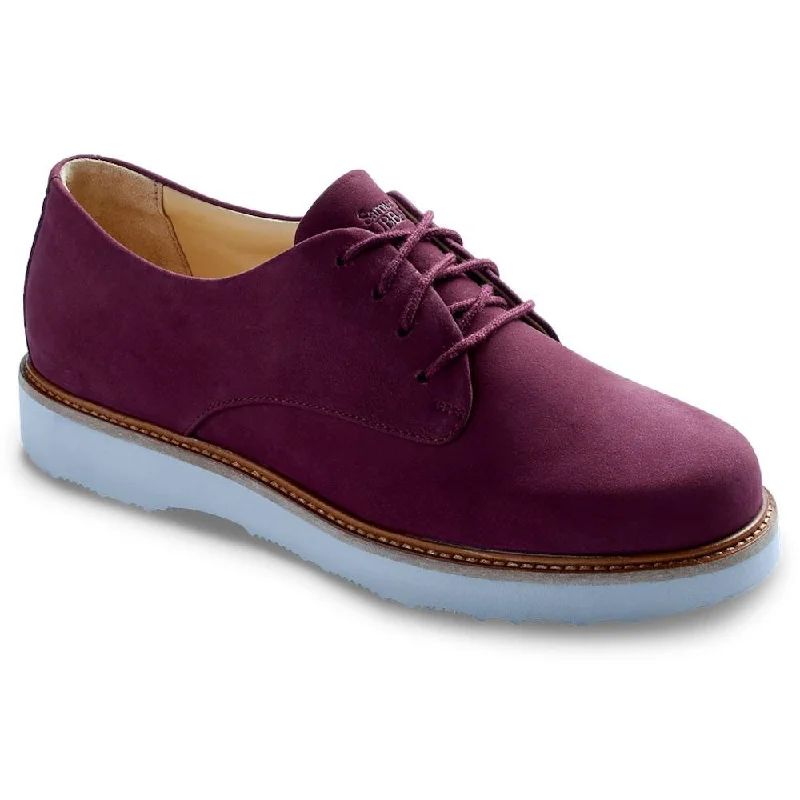 Women's Premium Full - Grain Leather Oxfords in Dark Brown for a Classic Office LookSamuel Hubbard Women's Hubbard Free Plum Buc Women's Premium Full - Grain Leather Oxfords in Dark Brown for a Classic Office LookSamuel Hubbard Women's Hubbard Free Plum Buc