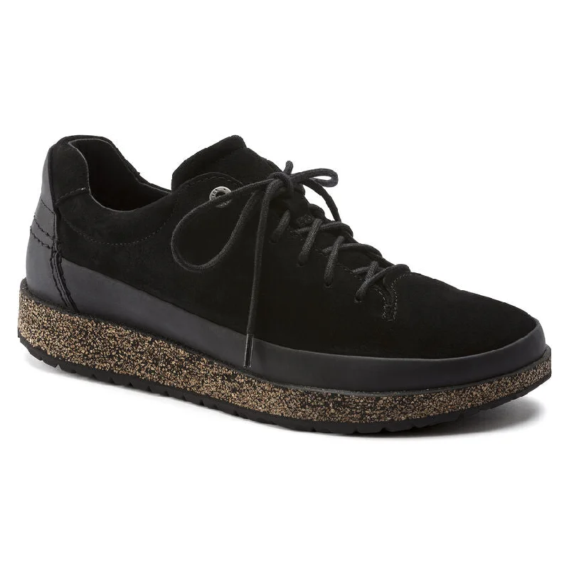 Plus Size Women's Wide - Fit Oxfords with Double Stitching in Black for DurabilityBirkenstock Honnef Low Plus Size Women's Wide - Fit Oxfords with Double Stitching in Black for DurabilityBirkenstock Honnef Low