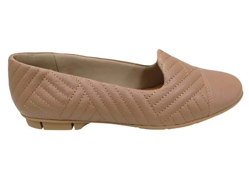 Women's Memory Foam Insole Loafers in Pink for Added Comfort Usaflex Dilly Womens Comfortable Leather Shoes Made In Brazil Women's Memory Foam Insole Loafers in Pink for Added Comfort Usaflex Dilly Womens Comfortable Leather Shoes Made In Brazil