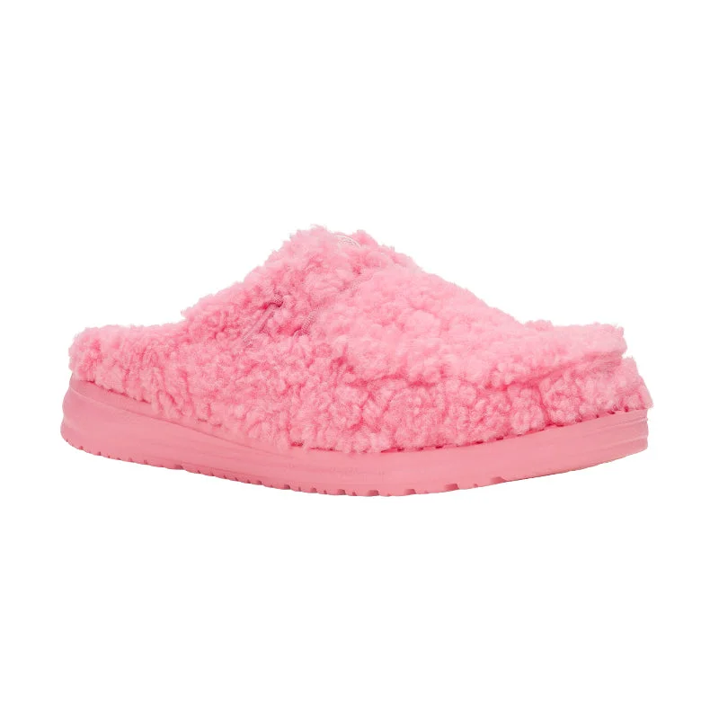 Women's Knitted Cable Pattern Slippers with a Non - Slip Sole in Cream for Indoor Comfort Women's Wendy Slipper Plumeria Pink Women's Knitted Cable Pattern Slippers with a Non - Slip Sole in Cream for Indoor Comfort Women's Wendy Slipper Plumeria Pink