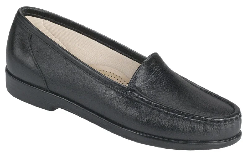 Women's Cashmere - Lined Loafers in Burgundy for Warmth in Winter SAS Simplify