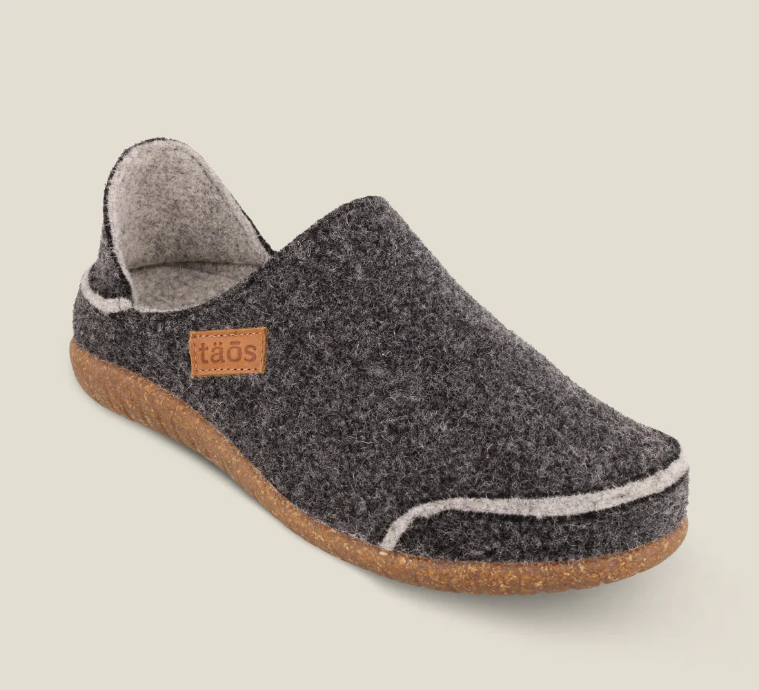 Women's Leather Slippers with a Hand - Stitched Design in Burgundy for Durability Taos Convertawool Slipper Women's Leather Slippers with a Hand - Stitched Design in Burgundy for Durability Taos Convertawool Slipper