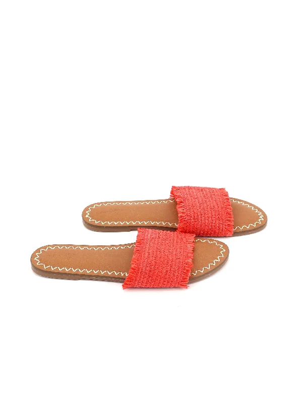 Women's Leather Slippers with a Hand - Stitched Design in Burgundy for Durability Women's Textured Slippers,Red Women's Leather Slippers with a Hand - Stitched Design in Burgundy for Durability Women's Textured Slippers,Red