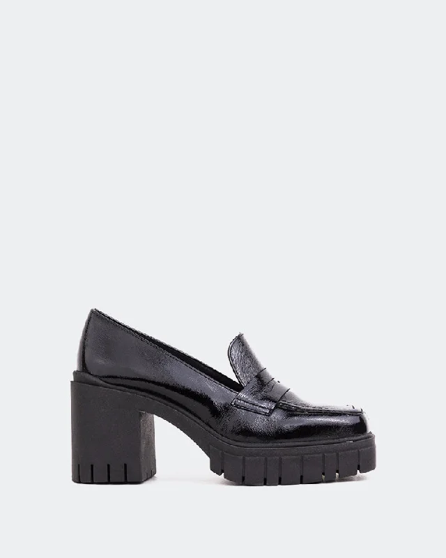 Women's Tassel - Trimmed Loafers with a Low Heel in Olive Green for a Trendy Twist Hugo Black Naplack Women's Tassel - Trimmed Loafers with a Low Heel in Olive Green for a Trendy Twist Hugo Black Naplack