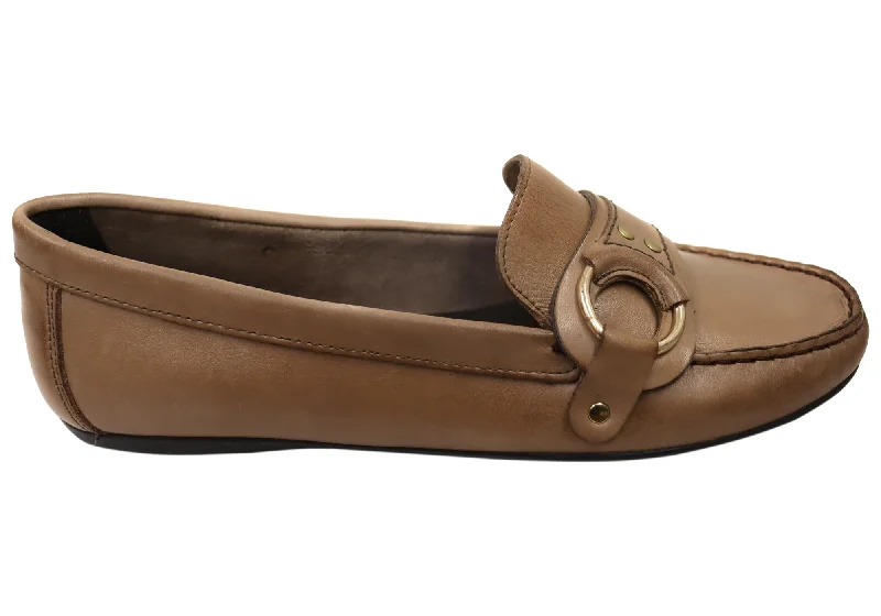 Women's Tassel - Trimmed Loafers with a Low Heel in Olive Green for a Trendy Twist Via Paula Gena Womens Comfortable Brazilian Leather Shoes Loafers Women's Tassel - Trimmed Loafers with a Low Heel in Olive Green for a Trendy Twist Via Paula Gena Womens Comfortable Brazilian Leather Shoes Loafers