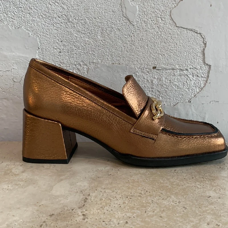 Women's Cashmere - Lined Loafers in Burgundy for Warmth in Winter Neo 23522 Bronze Women's Cashmere - Lined Loafers in Burgundy for Warmth in Winter Neo 23522 Bronze