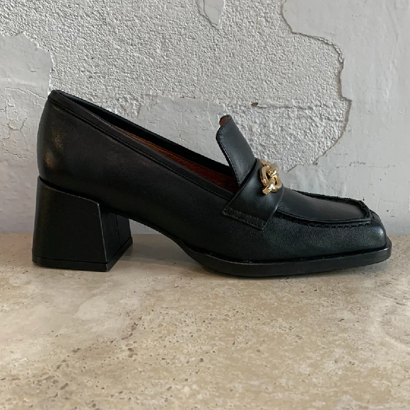 Women's Bow - Embellished Loafers in Red for a Feminine Touch Neo 23522 Nero