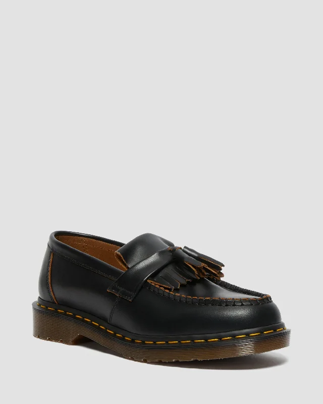Women's Premium Leather Tassel Loafers in Dark Brown for a Classic Office Look Adrian Quilon Leather Loafers Women's Premium Leather Tassel Loafers in Dark Brown for a Classic Office Look Adrian Quilon Leather Loafers
