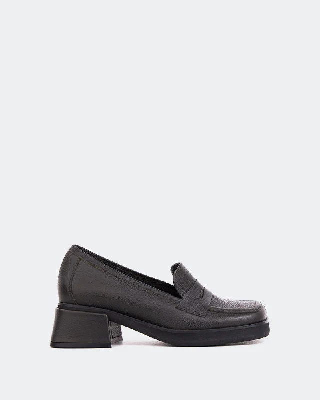 Women's Fur - Lined Loafers in Tan for a Cozy Winter Option Leopold Khaki Leather