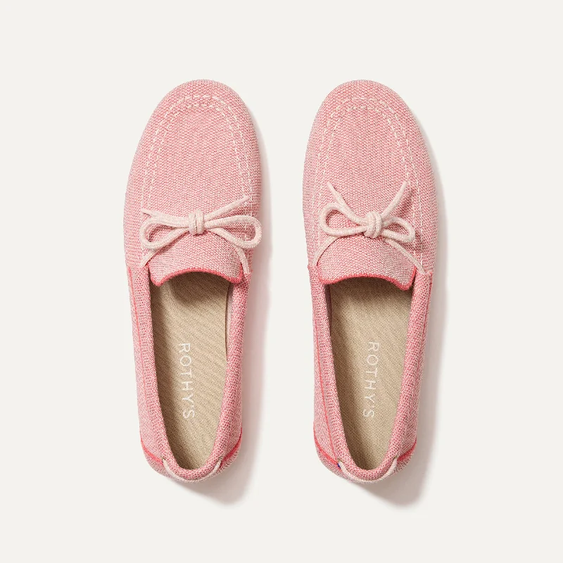 Women's Geometric - Patterned Loafers in Multicolor for a Fashion - Forward Look The Boat Shoe - Sunbaked Pink Women's Geometric - Patterned Loafers in Multicolor for a Fashion - Forward Look The Boat Shoe - Sunbaked Pink