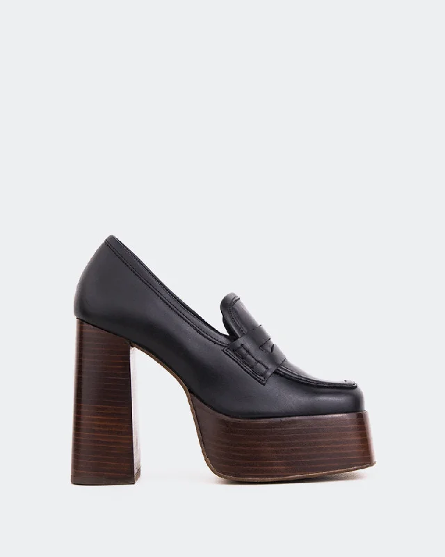 Women's Bow - Embellished Loafers in Red for a Feminine Touch Cyrus Black Leather