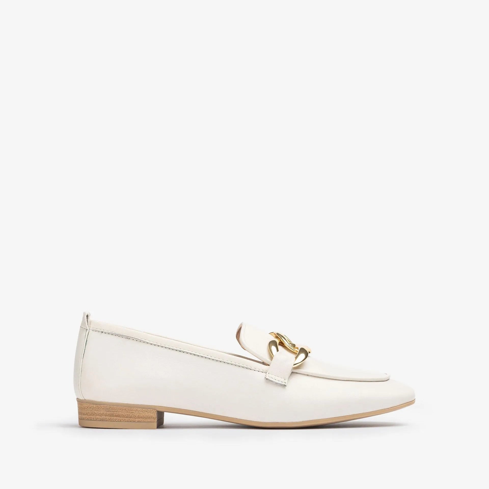 Women's Geometric - Patterned Loafers in Multicolor for a Fashion - Forward Look Unisa Buyo Ivory