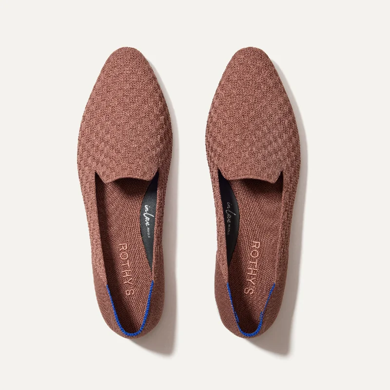 Women's Premium Leather Tassel Loafers in Dark Brown for a Classic Office Look The Almond Loafer - Hazel Basketweave Women's Premium Leather Tassel Loafers in Dark Brown for a Classic Office Look The Almond Loafer - Hazel Basketweave