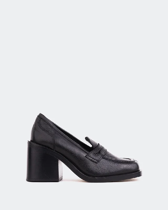 Women's Fur - Lined Loafers in Tan for a Cozy Winter Option Handel Black Leather