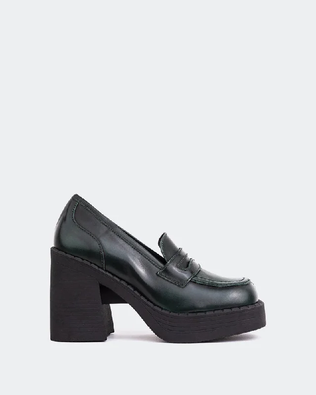 Women's Cashmere - Lined Loafers in Burgundy for Warmth in Winter Weezer Green Leather Women's Cashmere - Lined Loafers in Burgundy for Warmth in Winter Weezer Green Leather