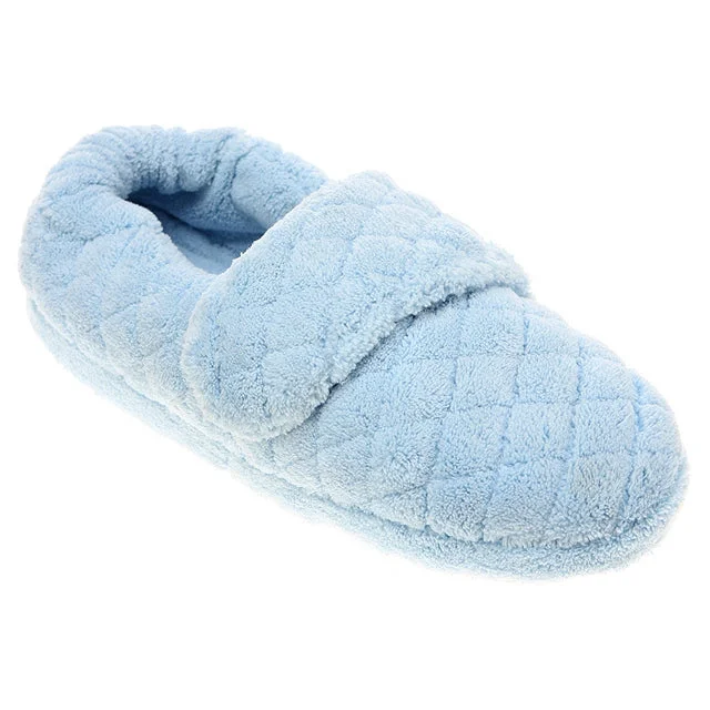 Women's Backless Slippers with a Furry Trim in Light Pink for a Cute and Casual Look Acorn Spa Wrap Slippers in Powder Blue (Women's) Women's Backless Slippers with a Furry Trim in Light Pink for a Cute and Casual Look Acorn Spa Wrap Slippers in Powder Blue (Women's)