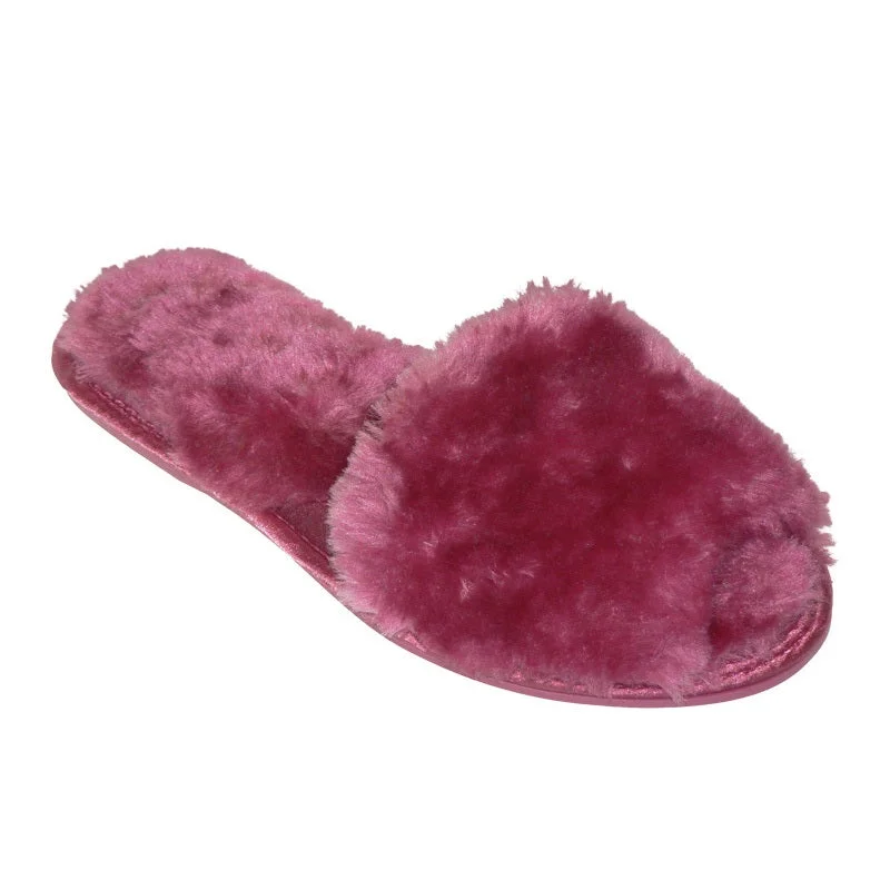 Women's Slippers with a Quilted Pattern in Gray for Added Style Women's Cira Plush Scuff Slipper Women's Slippers with a Quilted Pattern in Gray for Added Style Women's Cira Plush Scuff Slipper